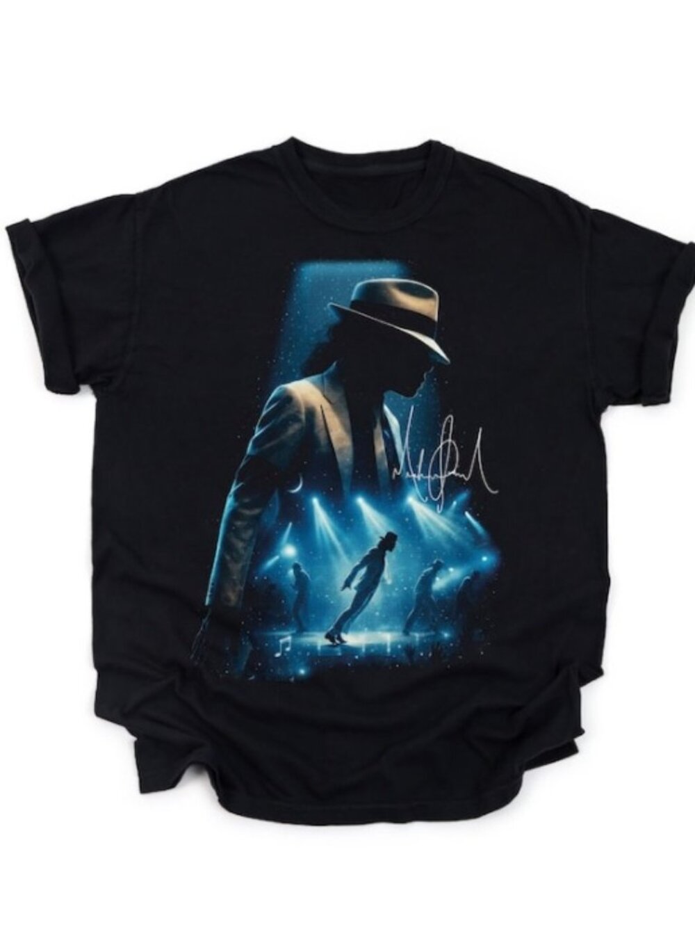 Michael Jackson King of Pop Tee, Retro Music Fan T-shirt
